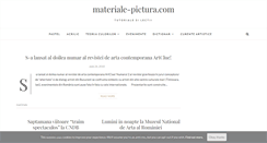 Desktop Screenshot of materiale-pictura.com